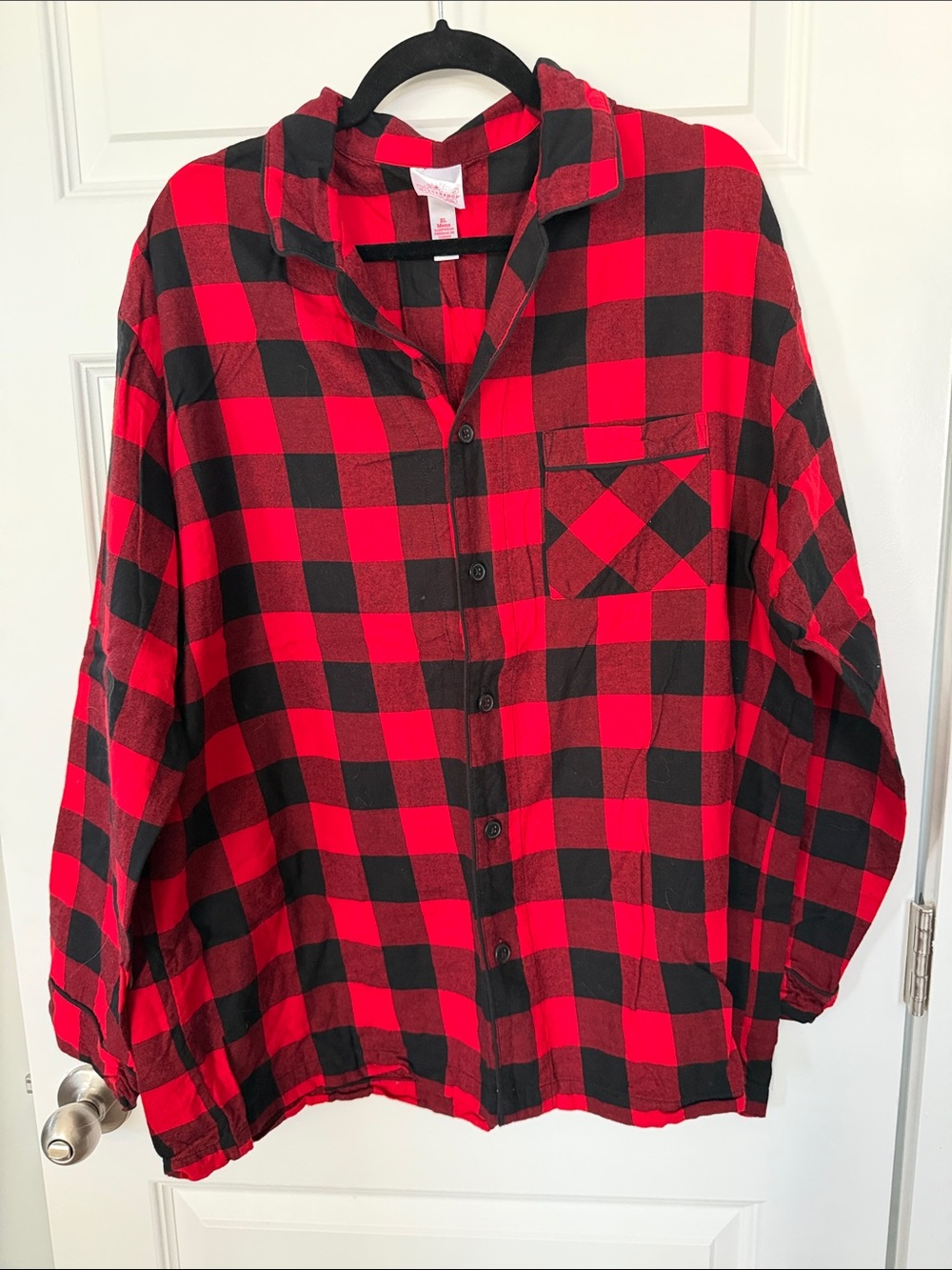 Wondershop Red and Black Plaid Men’s Pajamas